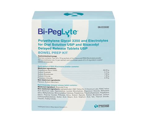 bi-peglyte kit shoppers drug mart